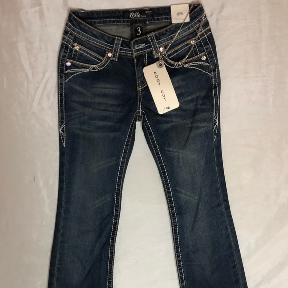Cello new denim boot cut jeans Size 3 - Picture 1 of 7